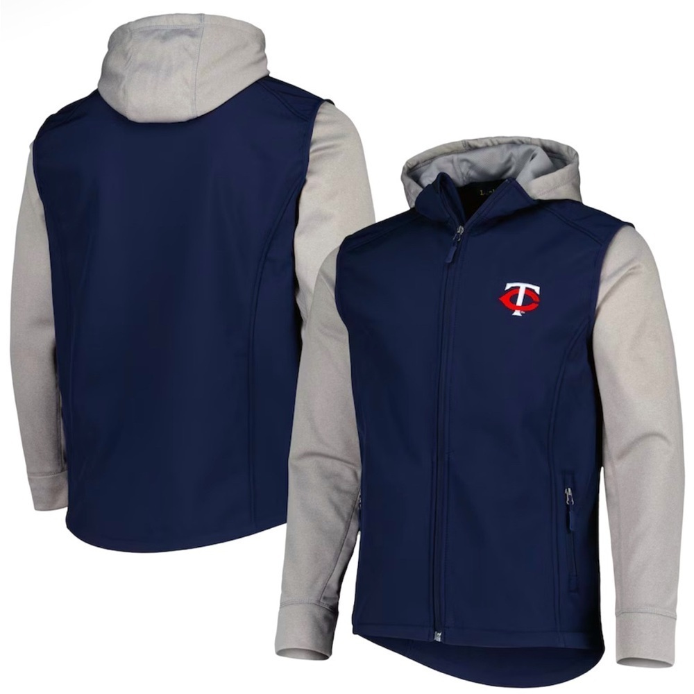 NEW Minnesota Twins Baseball Dunbrooke Alpha Full-Zip Jacket - MSRP:$85.00